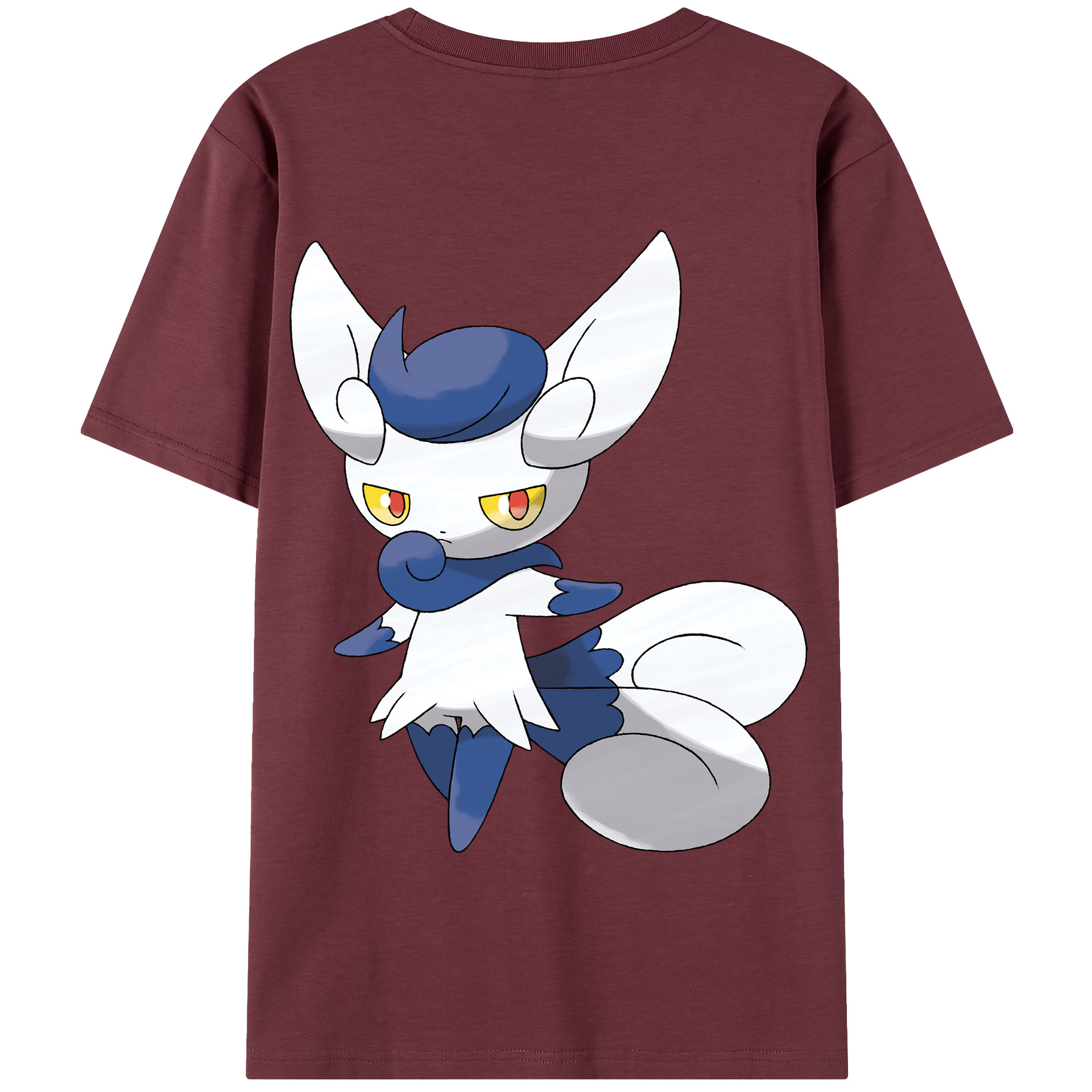 （画像用） ポケットモンスター Pokémon 綿100％半袖Tシャツ（背面プリント）